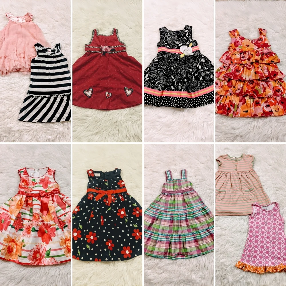 Girls Size 24m/2t Summer Dress Bundle - Picture 1 of 11